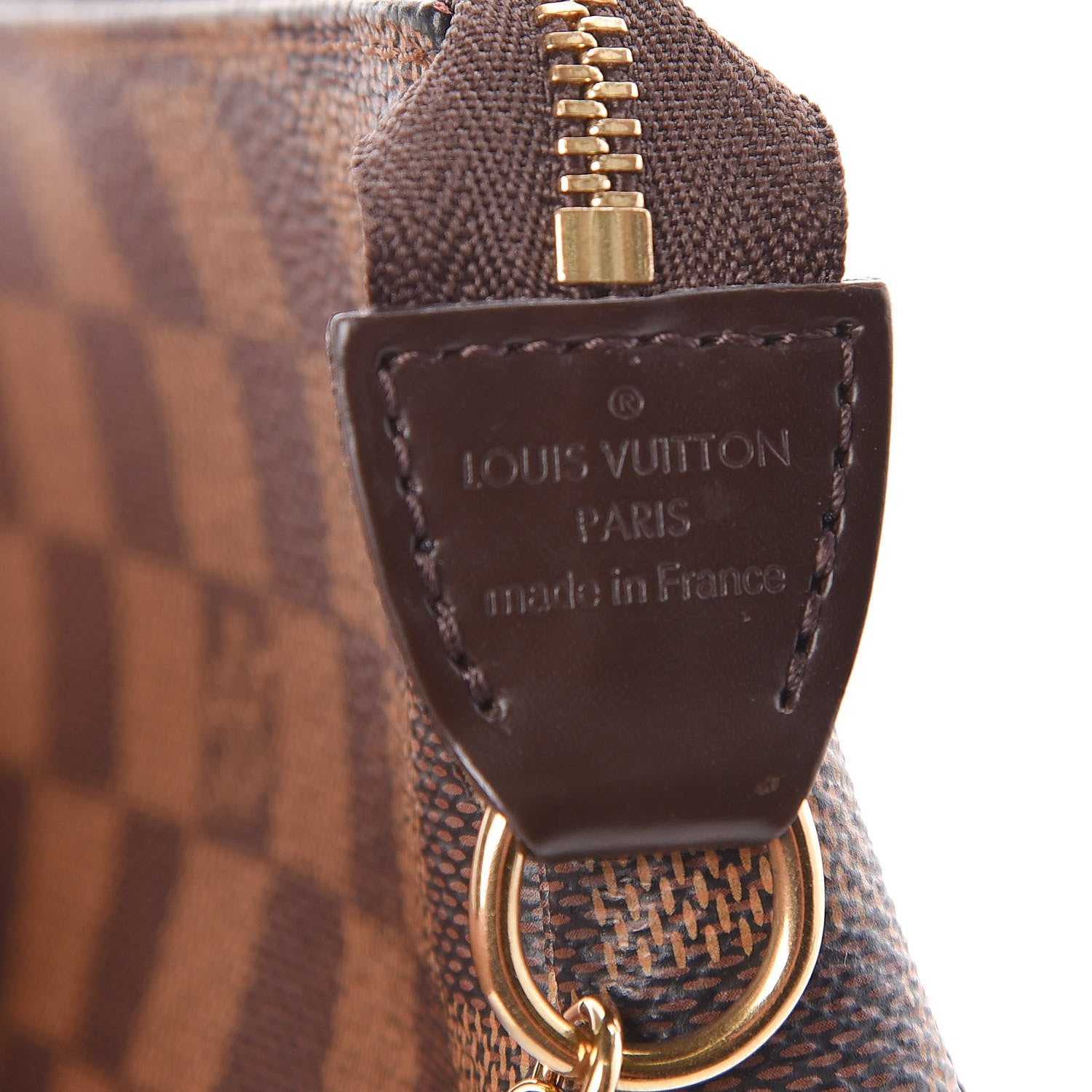Louis Vuitton Damier Ebene Mini Pochette Accessories 6 of 7
