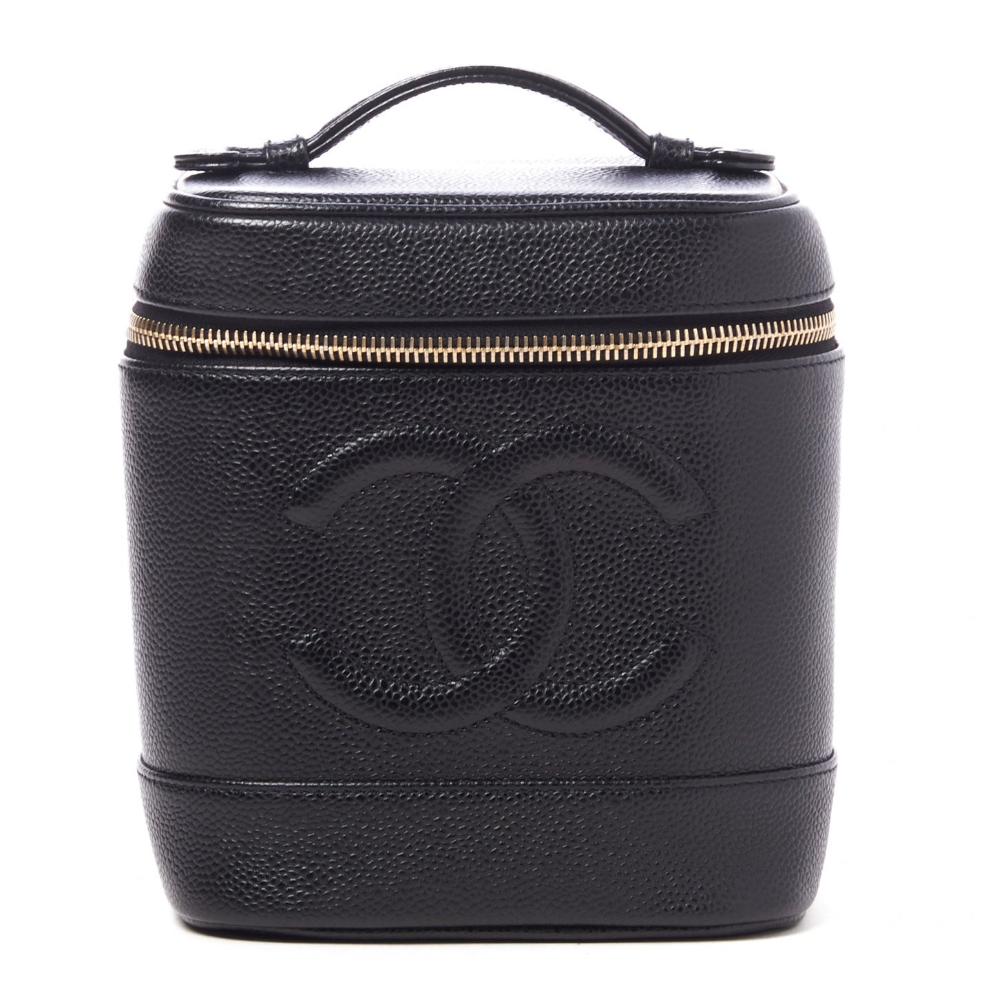 Caviar Cosmetic Vanity Bag Black