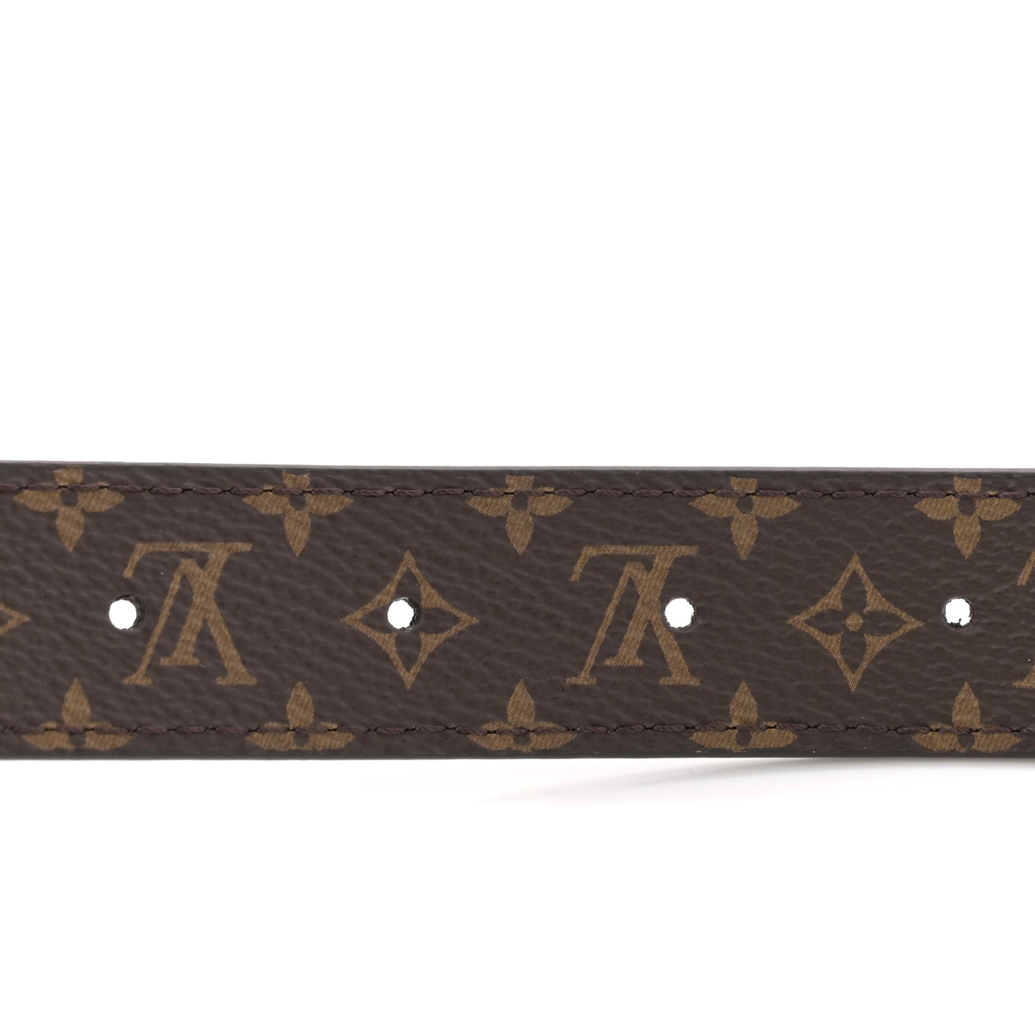 Louis Vuitton Calfskin Monogram 25mm LV Iconic Reversible Belt 90 36 Black 4 of 7