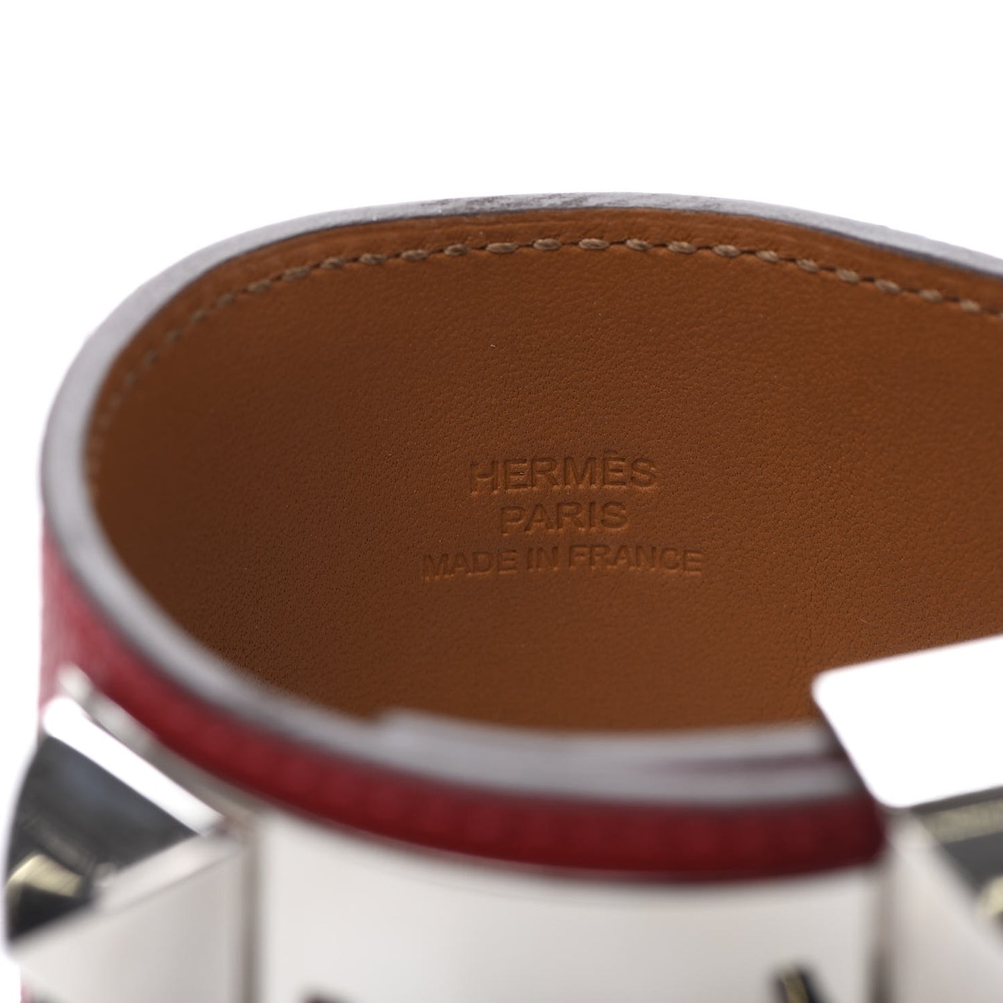 Epsom Collier De Chien CDC Bracelet S Rouge Casaque