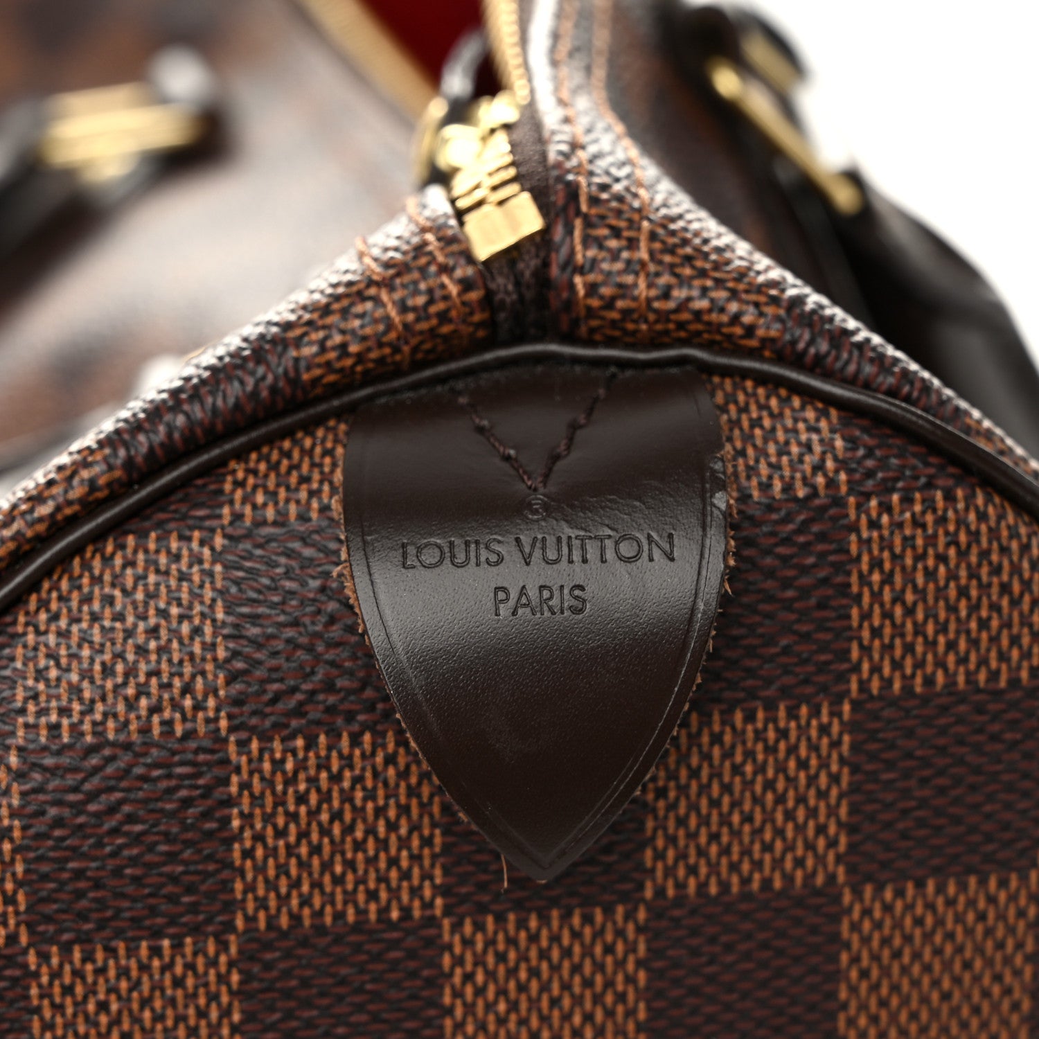 Louis Vuitton Damier Ebene Speedy 30 6 of 12