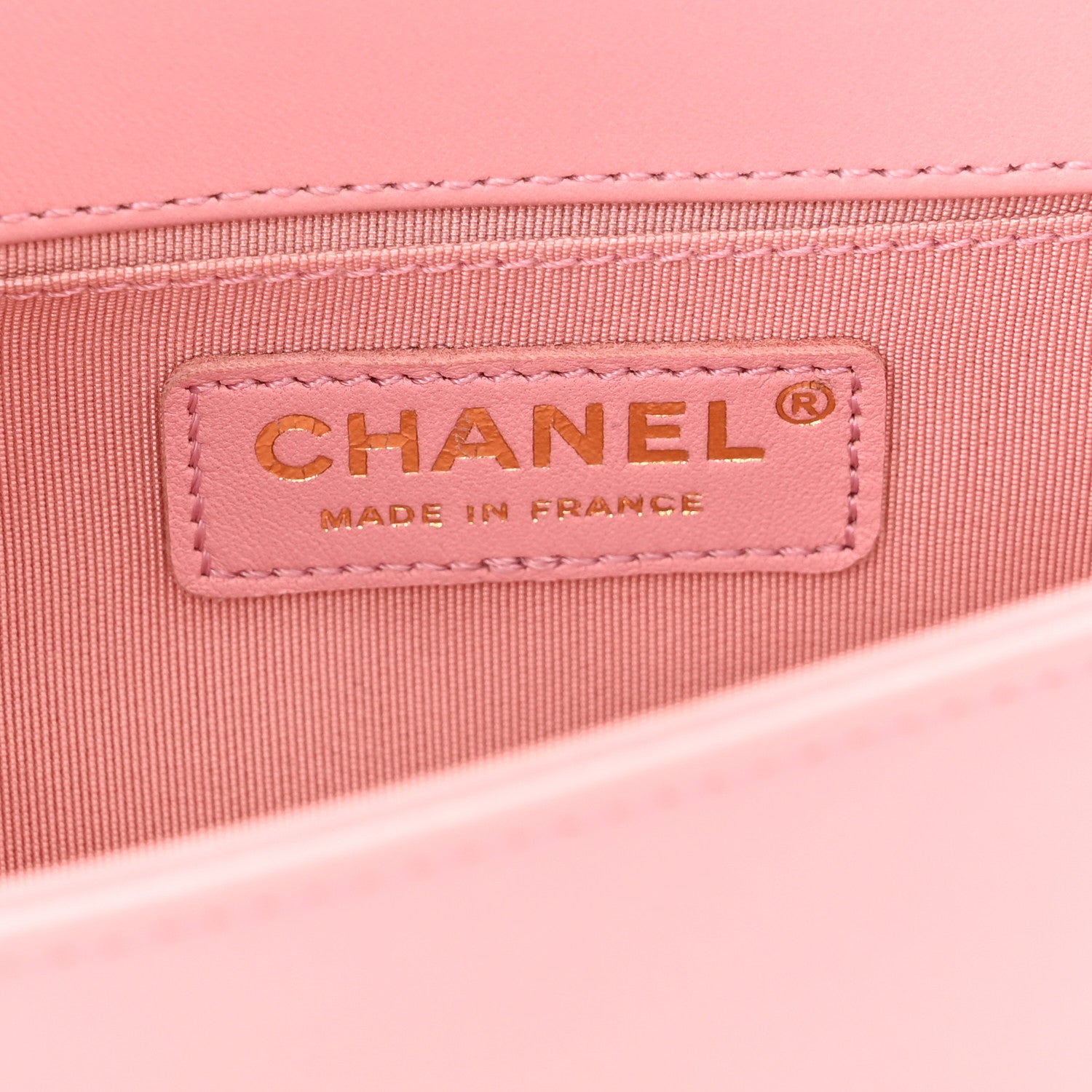 Chanel Lambskin Tweed Quilted Small Boy Flap Pink 6 of 12