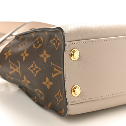 Louis Vuitton Calfskin Monogram On My Side PM Greige 8 of 9