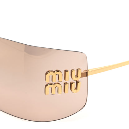 Miu Miu Metal Aube Sunglasses SMUB53 Gold Bronze 7 of 8
