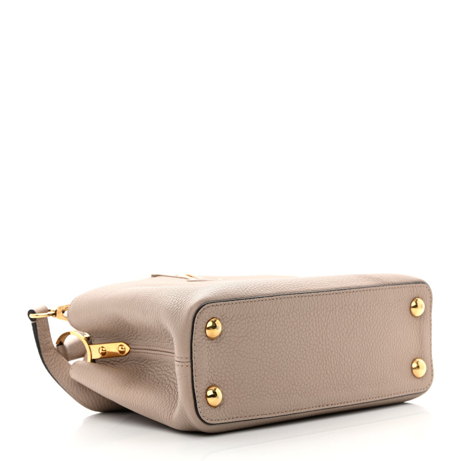 Louis Vuitton Taurillon Capucines BB Galet 4 of 12