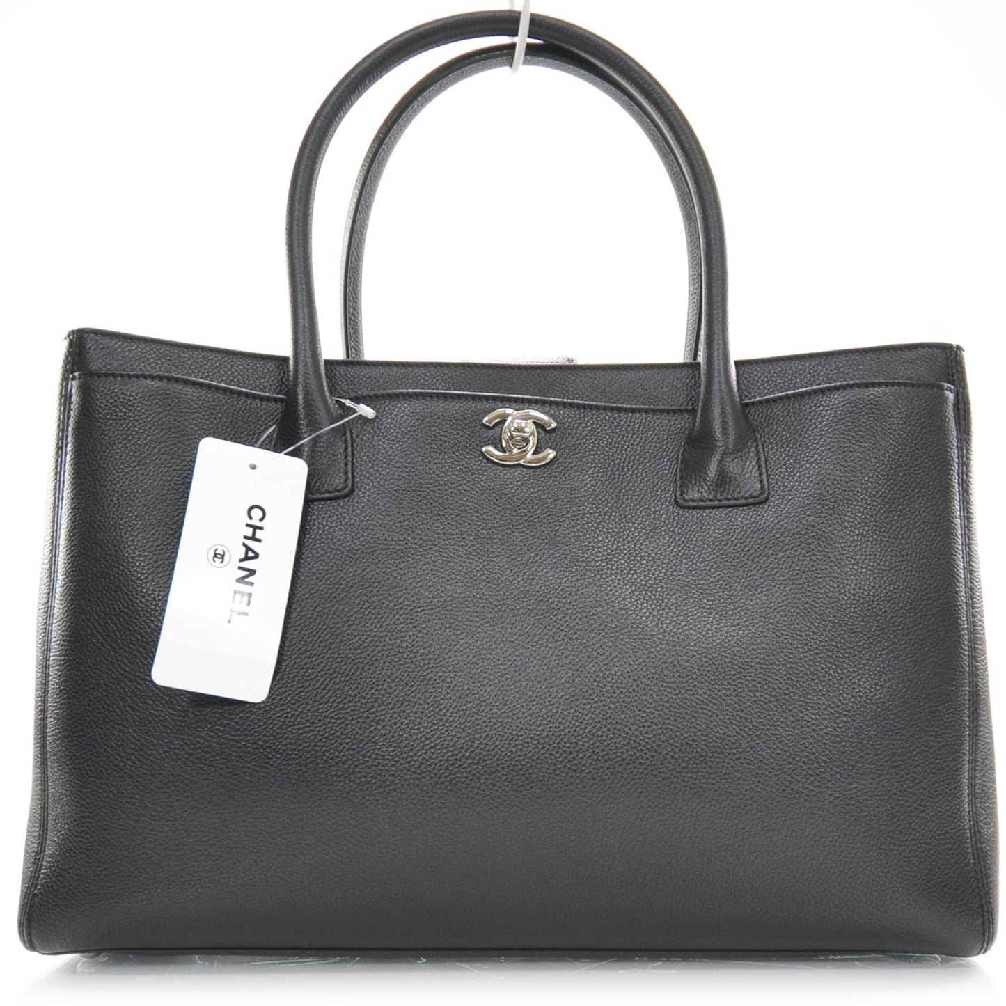 Caviar Cerf Executive Shopper Tote Black SHW