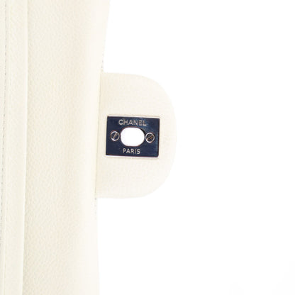 Chanel Caviar Quilted Medium Double Flap Light Green 8 of 11