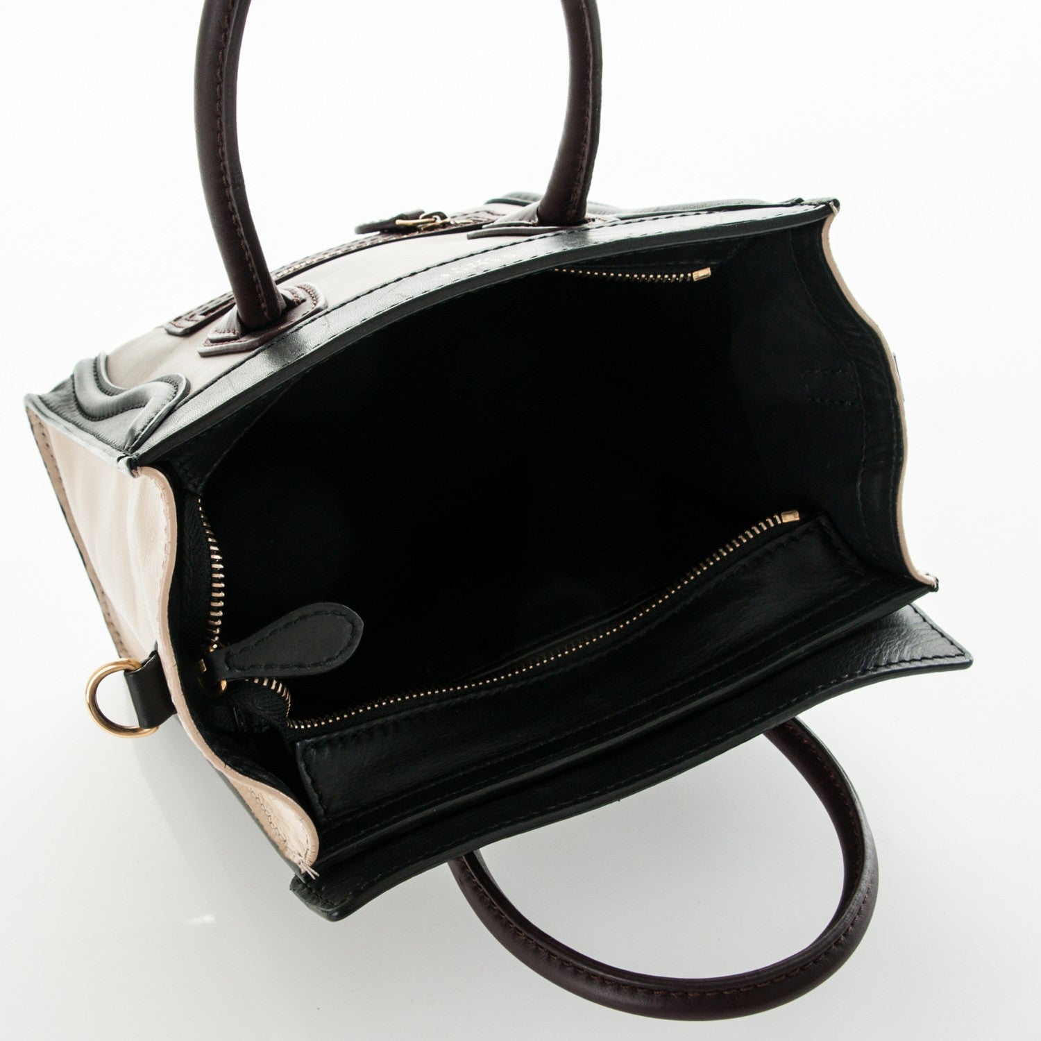 Celine Smooth Calfskin Nano Tri-Color Luggage Grey 5 of 6