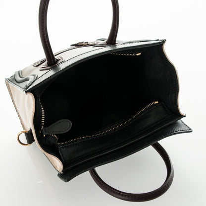 Celine Smooth Calfskin Nano Tri-Color Luggage Grey 5 of 6