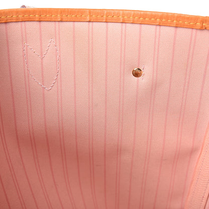 Louis Vuitton Damier Azur Neo Neverfull MM Rose Ballerine 11 of 17