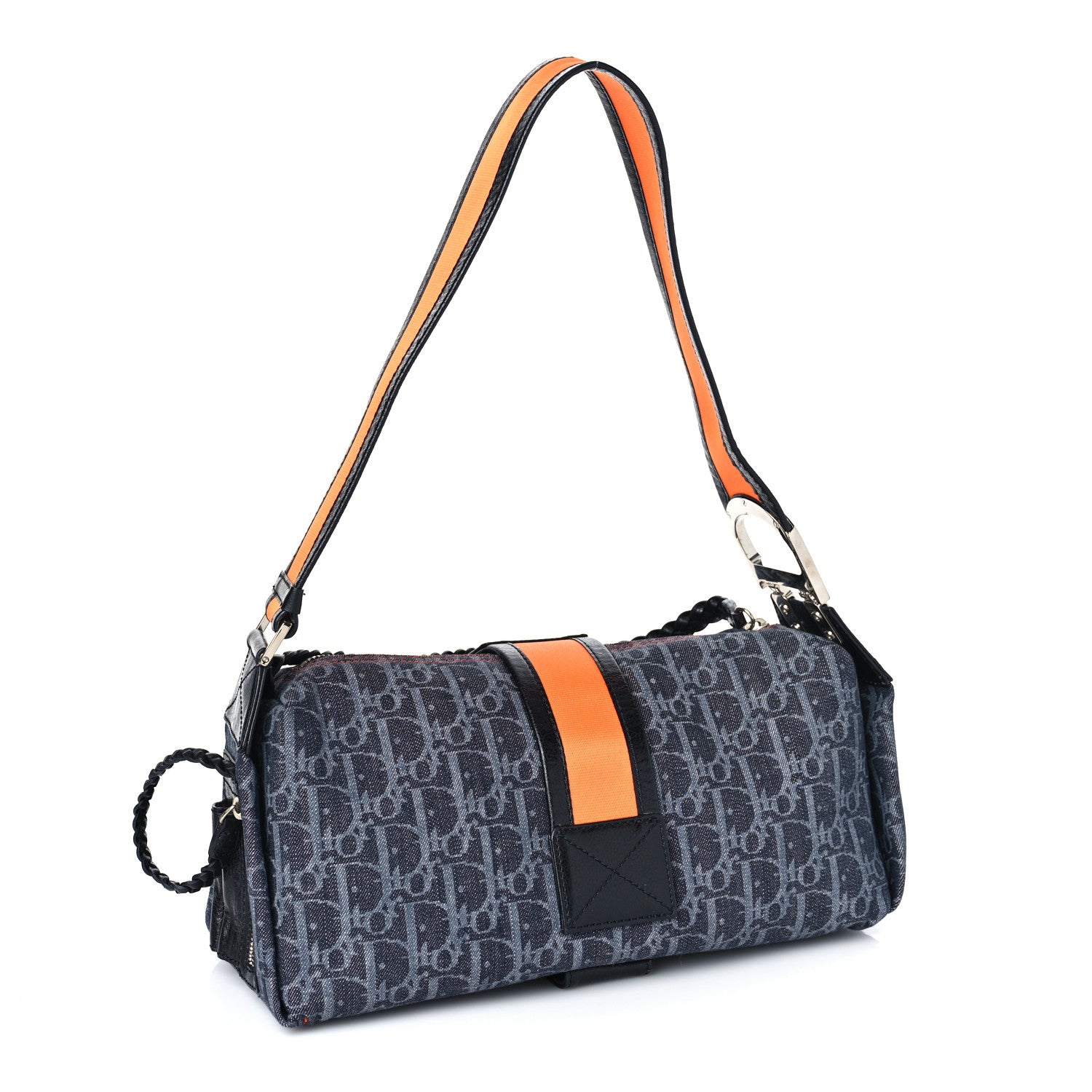 Christian Dior Monogram Flight East West Tote Blue 3 of 10