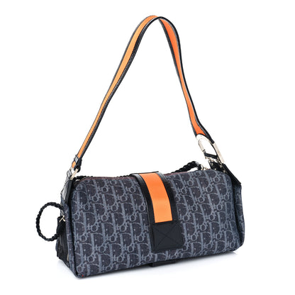 Christian Dior Monogram Flight East West Tote Blue 3 of 10