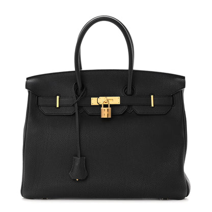 Hermes Togo Birkin 35 Black 1 of 10