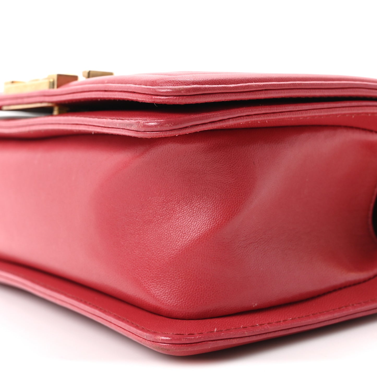 Galuchat Stingray Small Boy Flap Red