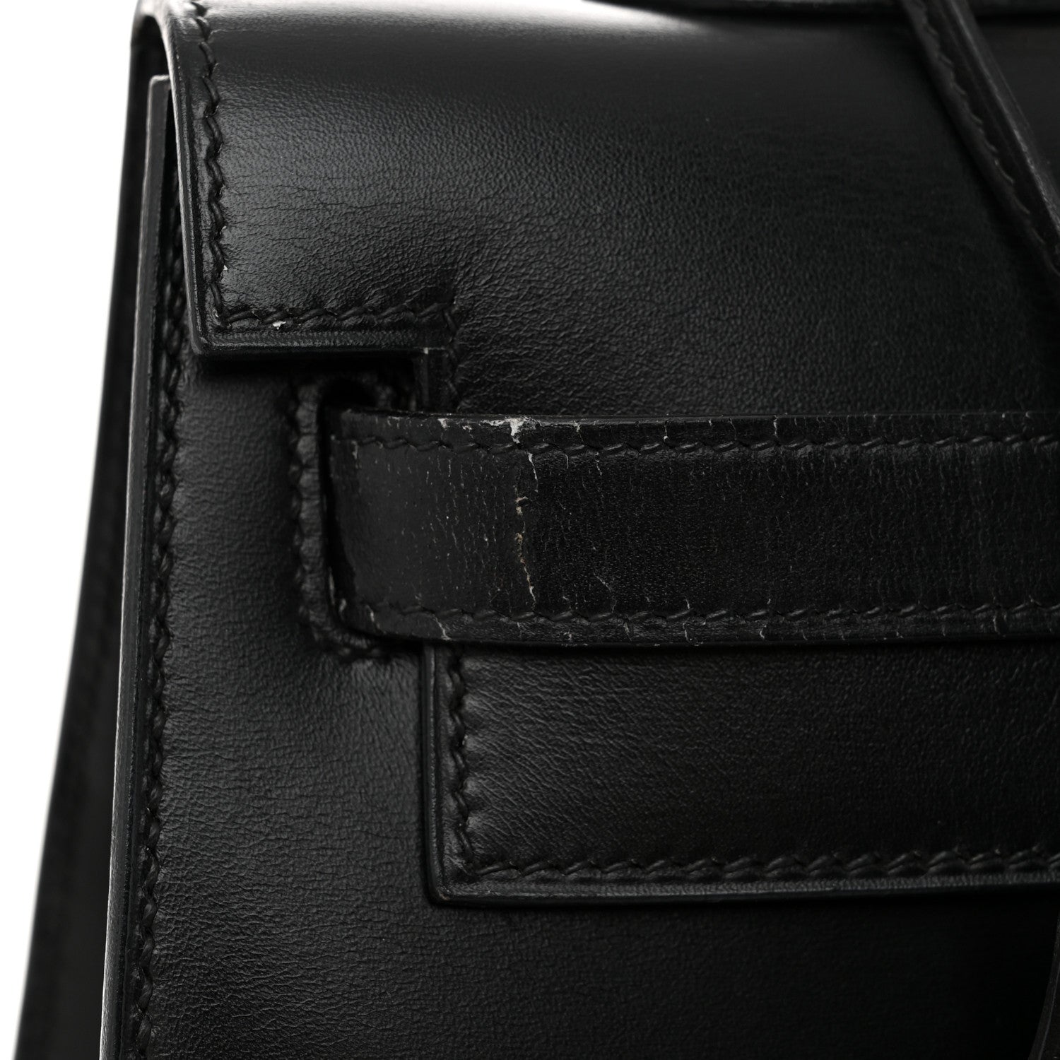Hermes Box Kelly Sellier 35 Black 12 of 13