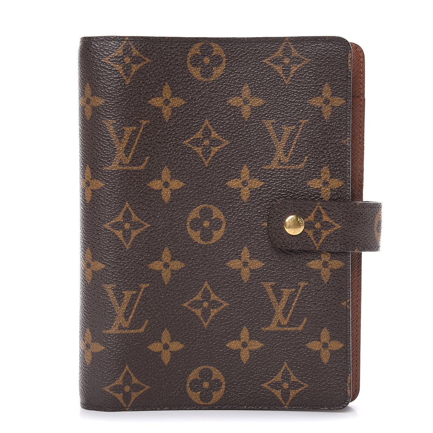 Monogram Medium Ring Agenda Cover