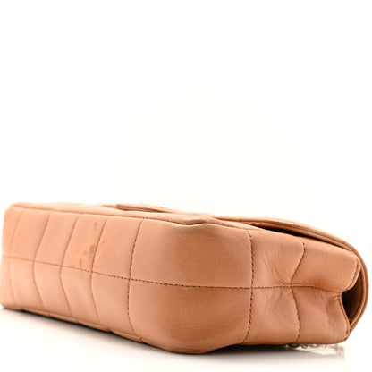 Chanel Lambskin Quilted Mini Chocolate Bar Camellia Flap Brown 10 of 10