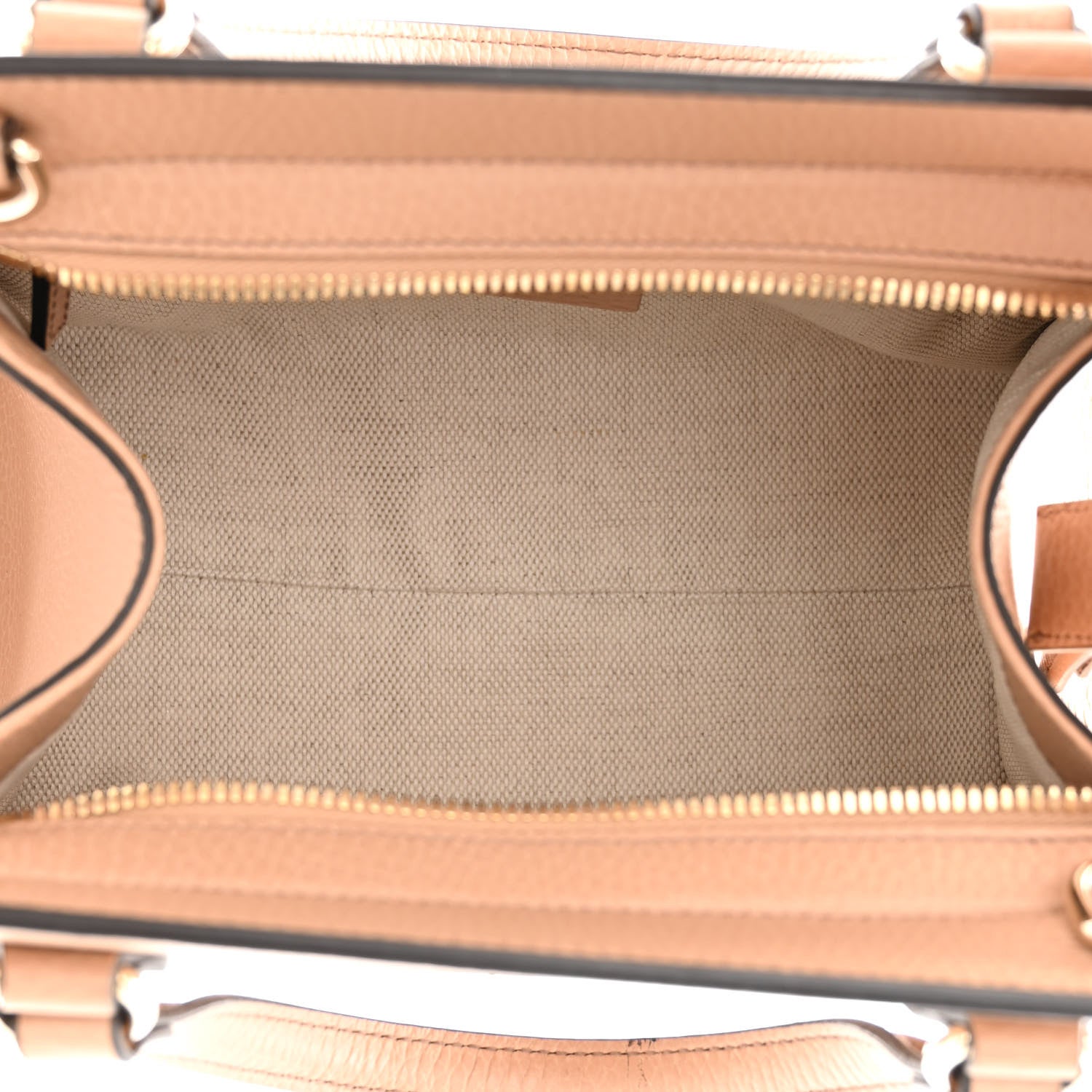 Gucci Dollar Calfskin Medium Soho Top Handle Satchel Camelia 5 of 10