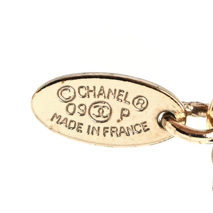 Chanel CC Long Chain Multi Strand Necklace Gold 5 of 5