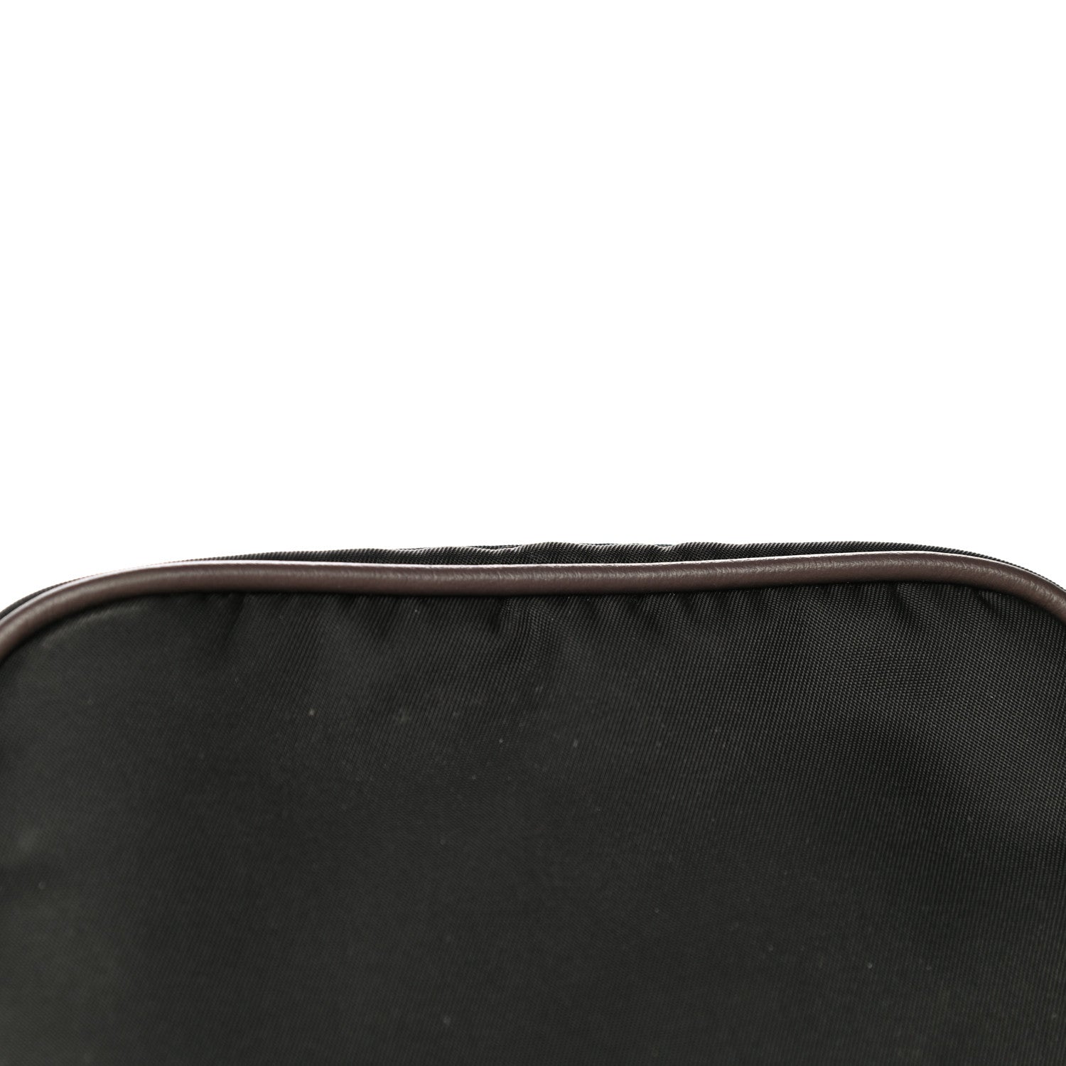 Fendi Nylon Fabric Jacquard Chamois FF 1974 Medium Crossbody Messenger Black Nuvola 12 of 12