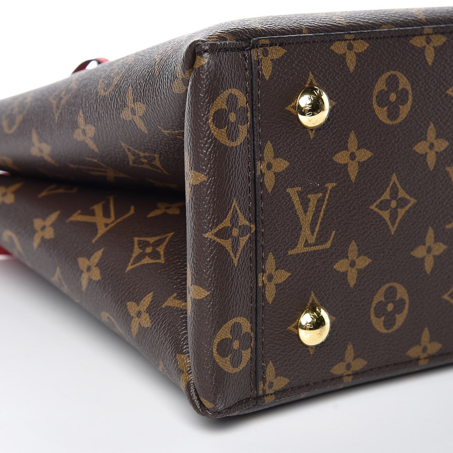Monogram Flower Tote Coquelicot