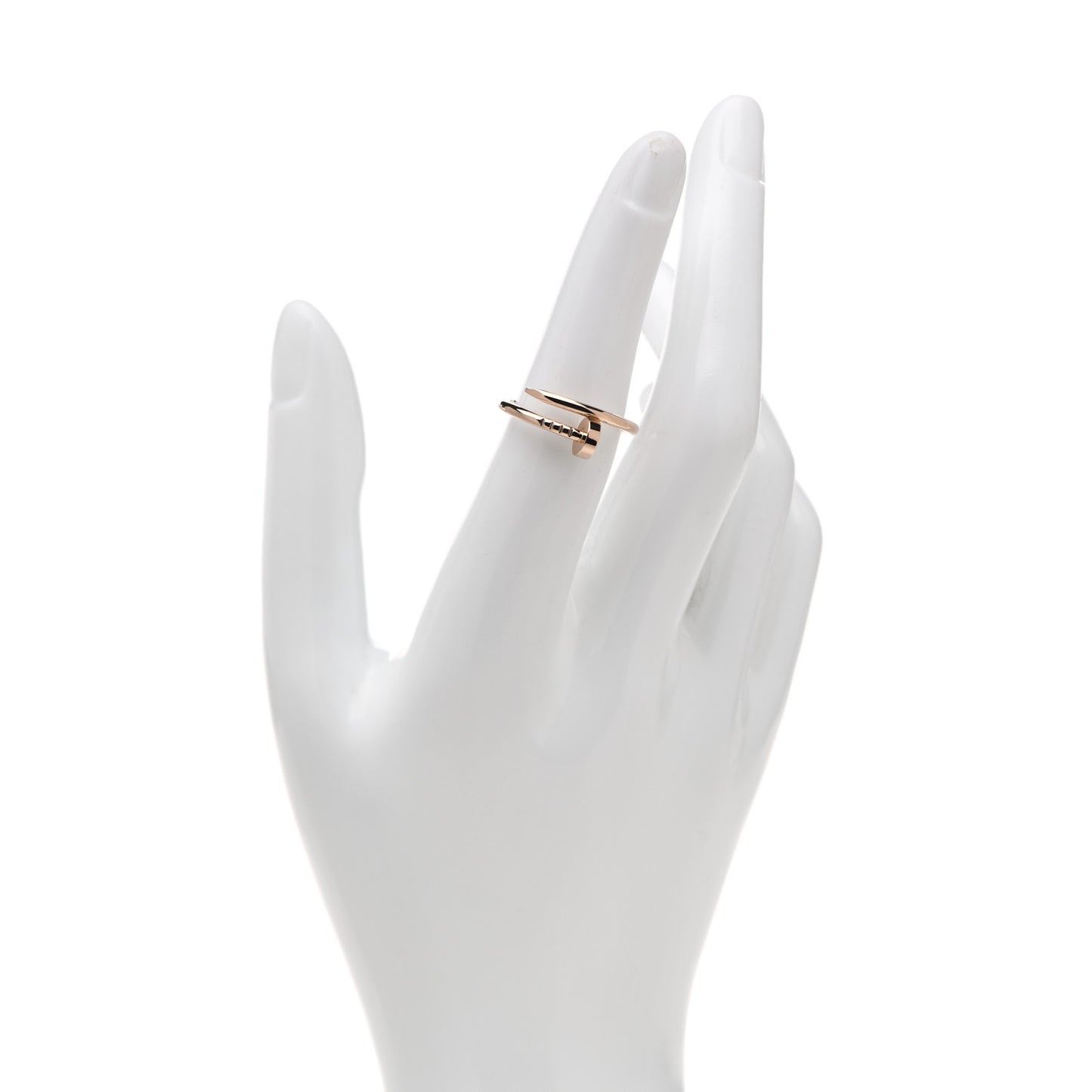 18K Pink Gold Small Juste Un Clou Ring 54 6.75