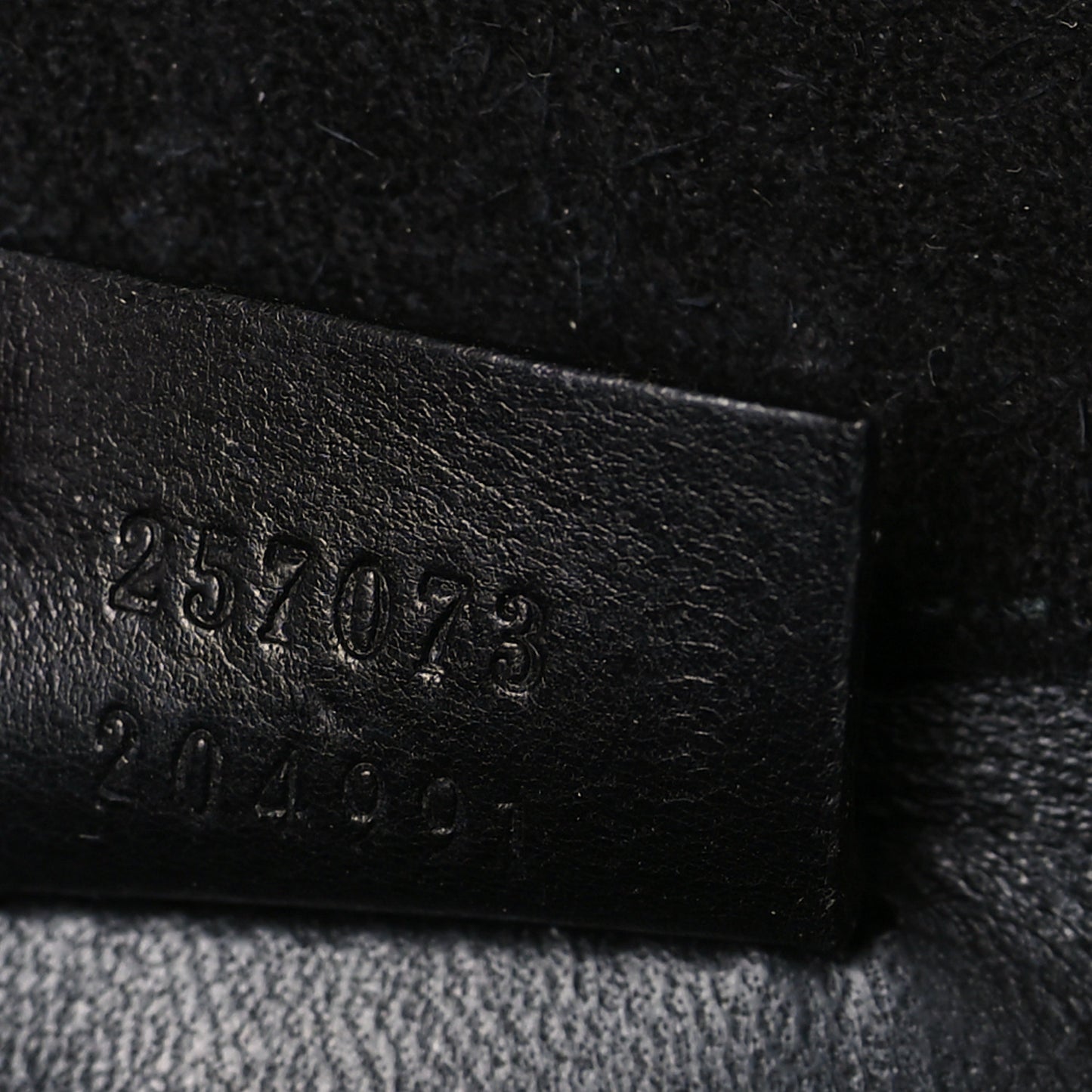 Patent Microguccissima Small Broadway Clutch Black