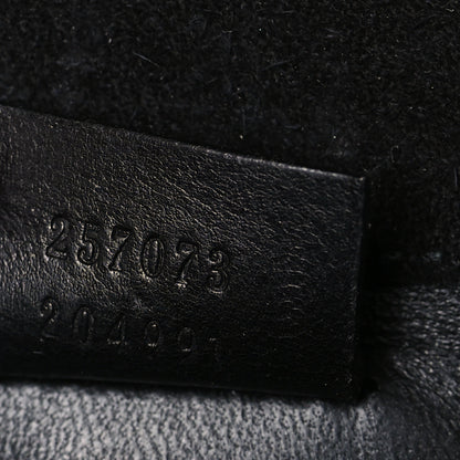 Gucci Patent Microguccissima Small Broadway Clutch Black 7 of 9