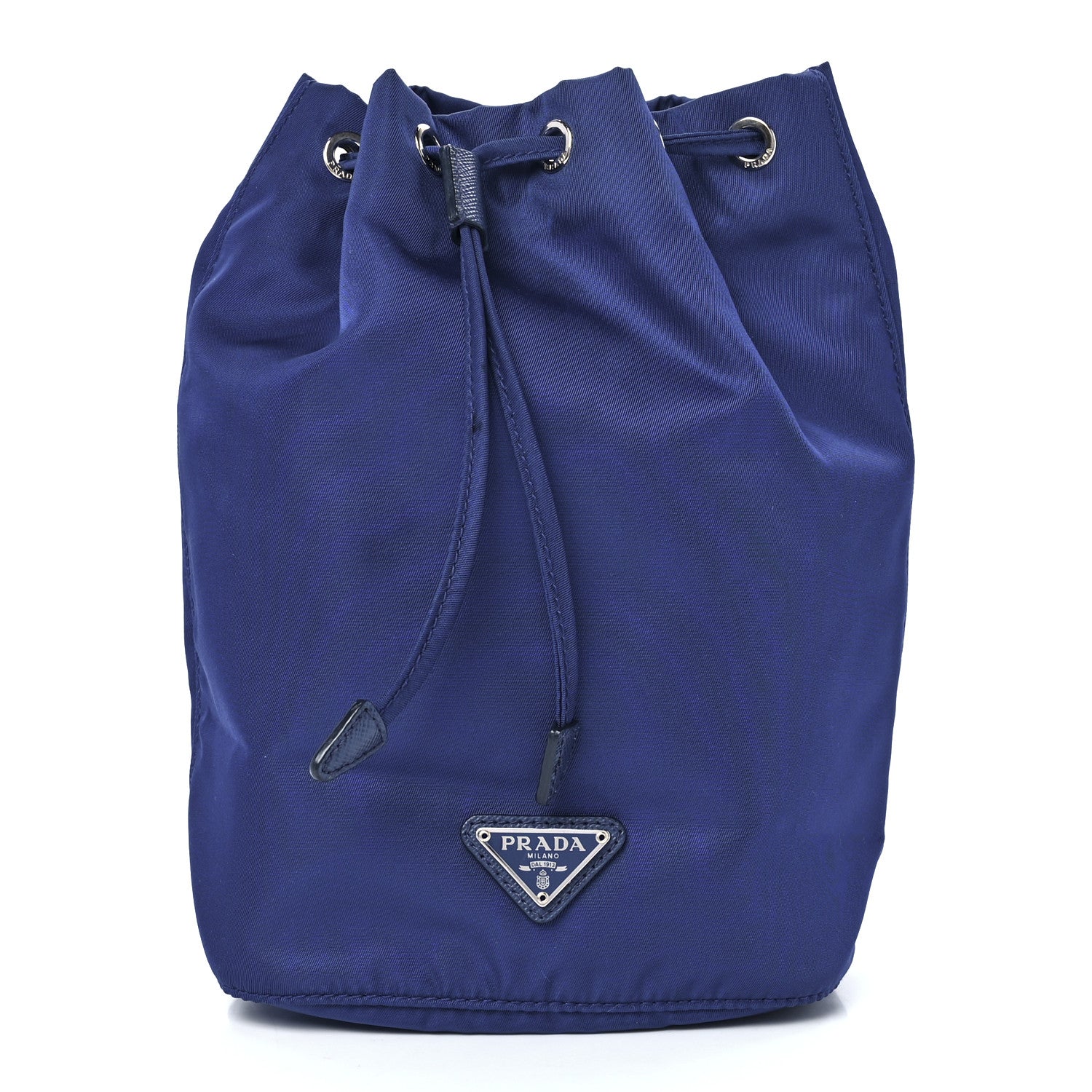Prada Tessuto Nylon Vela Drawstring Pouch Bluette 1 of 10