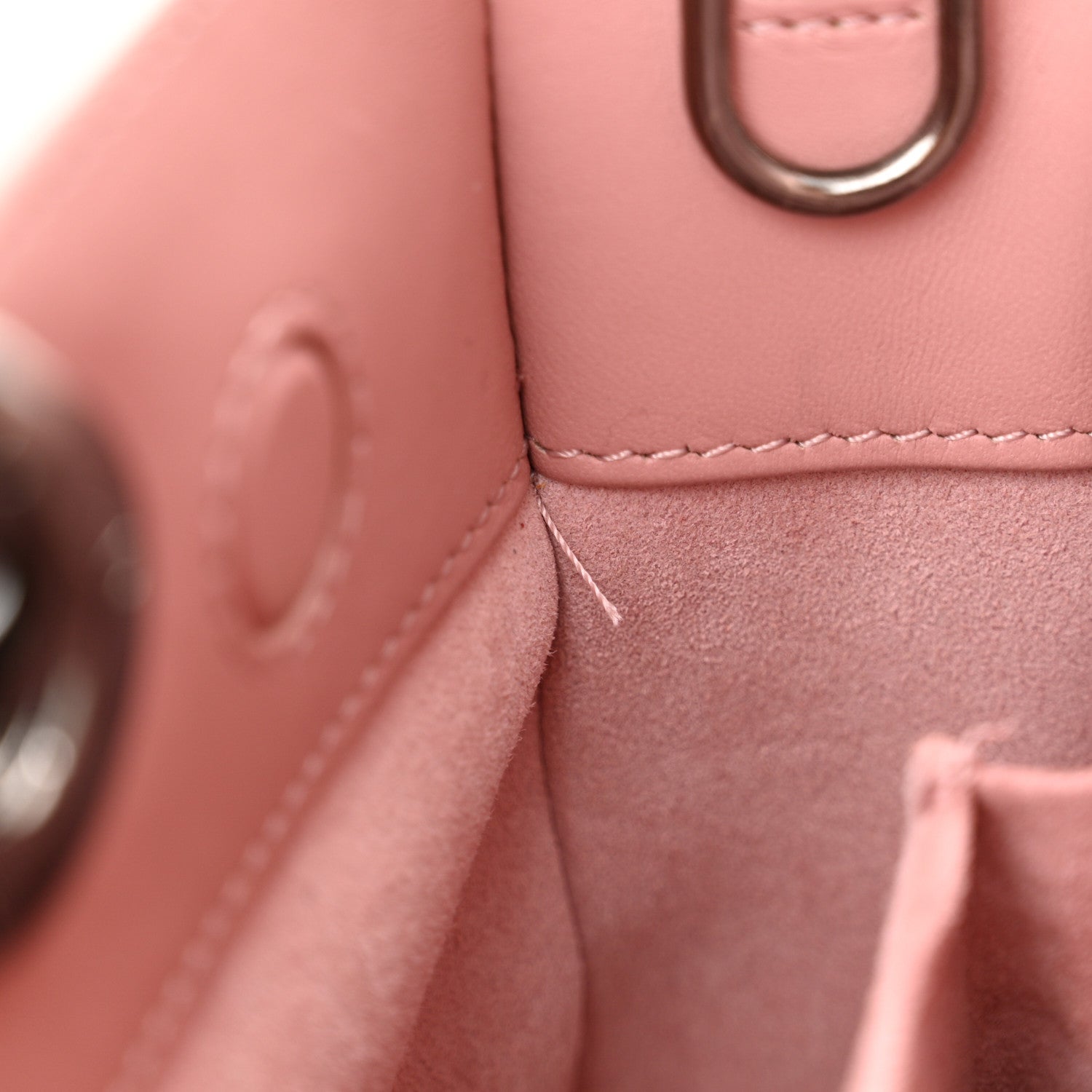 Christian Dior Lambskin Cannage Medium Lady D-Joy Old Rose 12 of 12