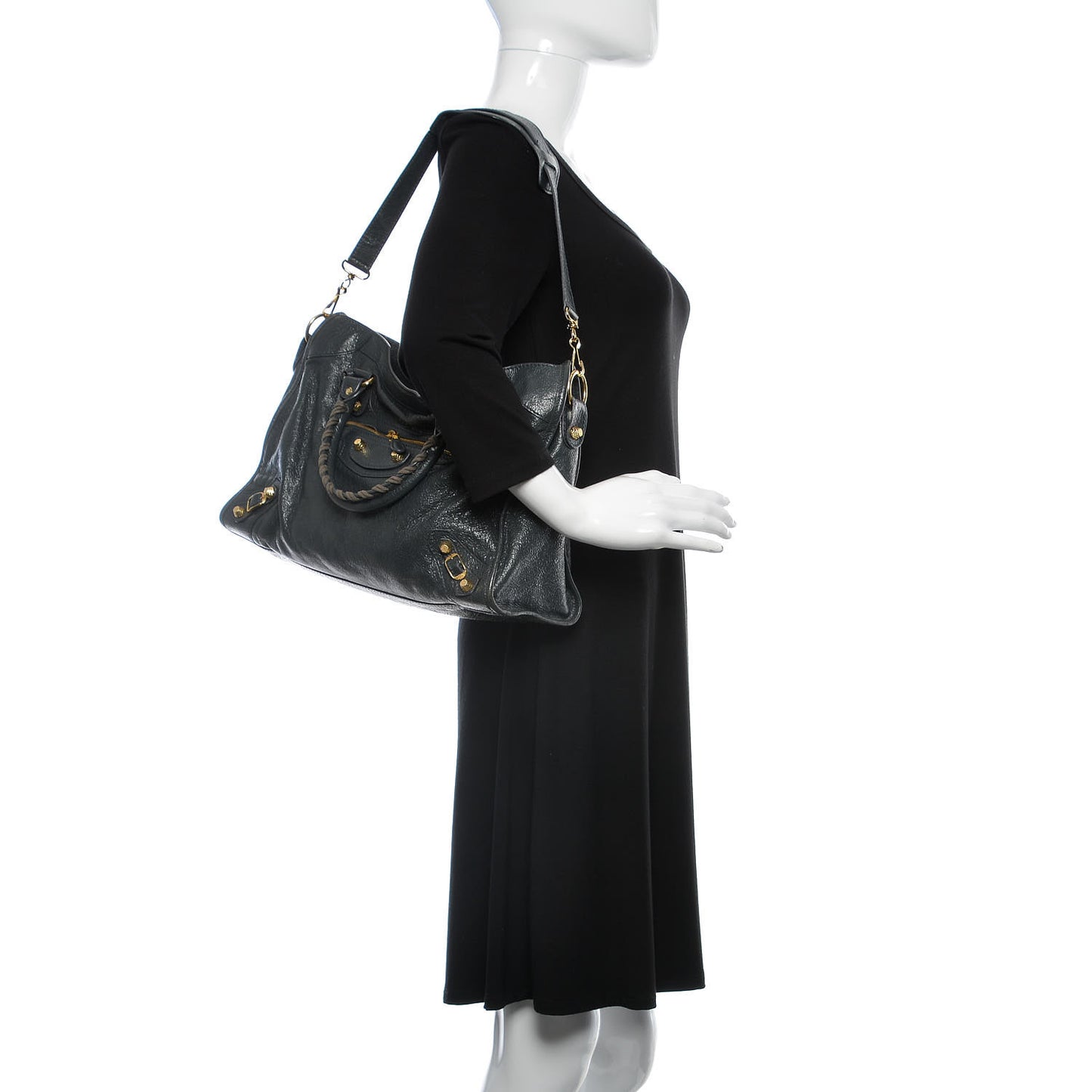 Agneau Giant 12 Gold Hardware City Anthracite