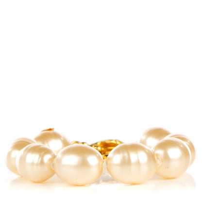 Chanel Irregular Pearl Bracelet Gold 1 of 4
