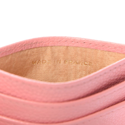 Chanel Caviar Timeless CC Card Holder Light Pink 7 of 7