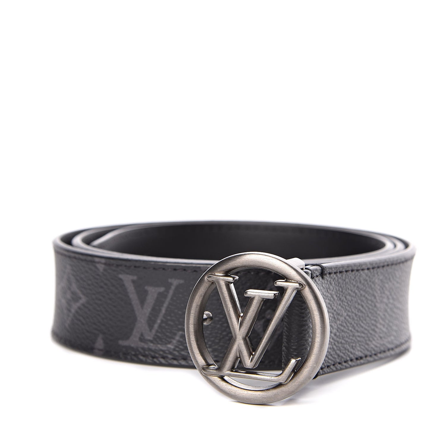 Calfskin Monogram Eclipse 40 mm LV Circle Belt 95 38