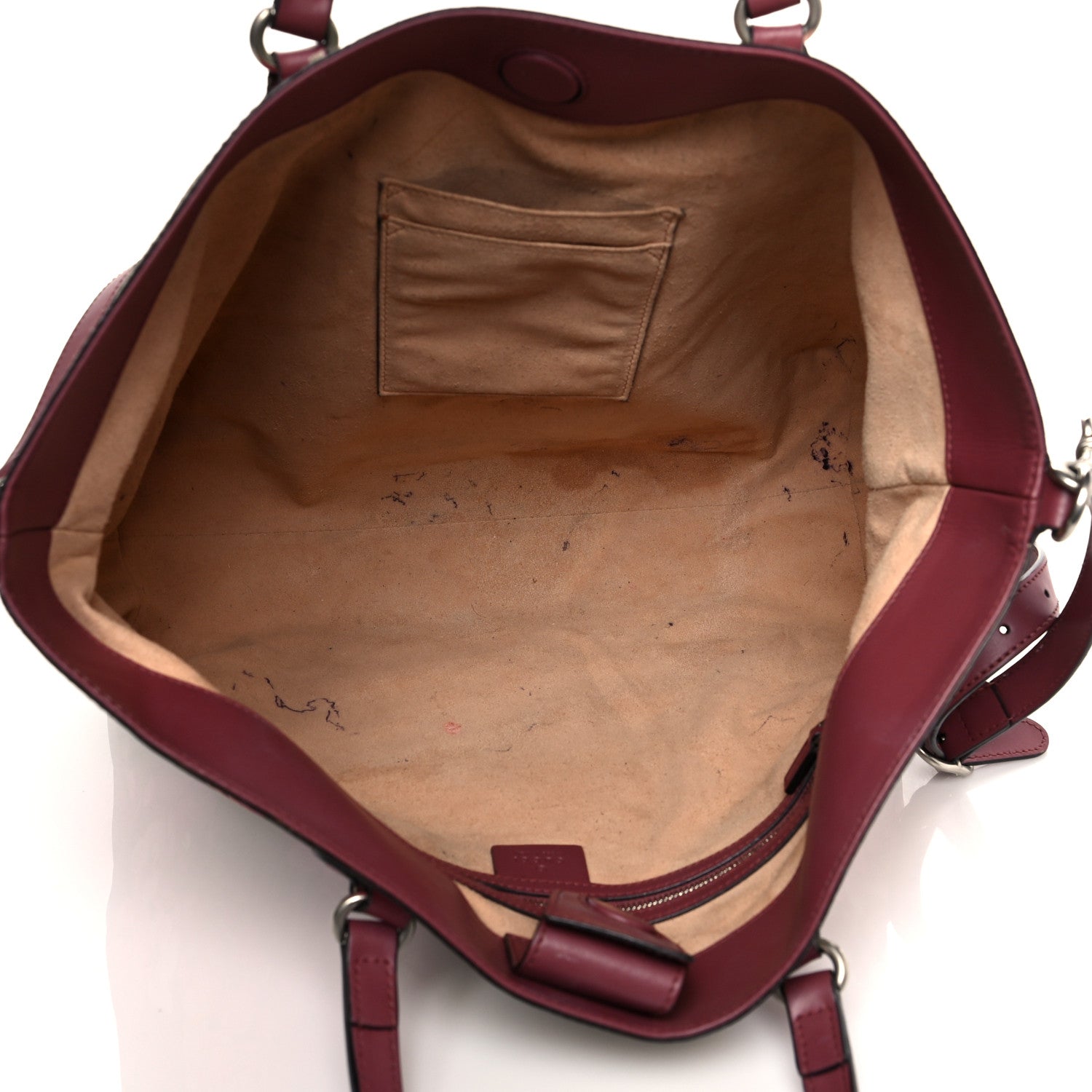 Gucci Soft GG Supreme Monogram Blooms Medium Crossbody Tote Beige Multicolor Dry Rose 5 of 13