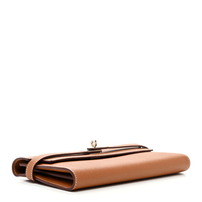 Hermes Epsom Kelly Longue Wallet Gold 4 of 10