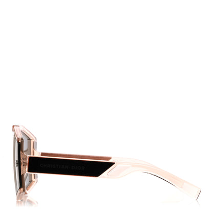 Christian Dior Acetate Diorxtrem MU Oblique Mask Sunglasses Crystal Rose Gold 3 of 7