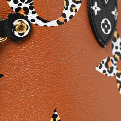 Louis Vuitton Monogram Giant Jungle Neverfull MM Black 12 of 13