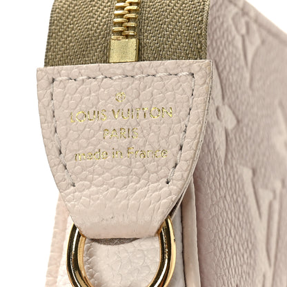 Louis Vuitton Empreinte Spring in the City Mini Pochette Accessories Kaki Beige Cream 6 of 9