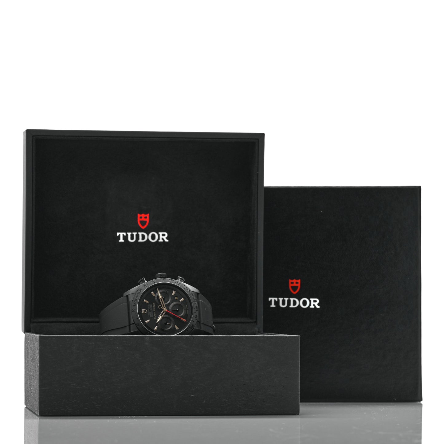 Ceramic Rubber 42mm Fastrider Black Shield Automatic Watch Black 42000CN
