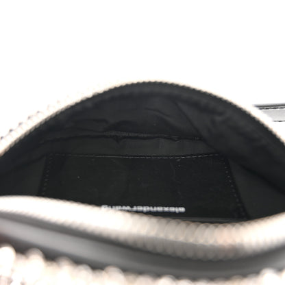 Alexander Wang Rhinestone Mesh Mini Attica Belt Bag Black 5 of 10