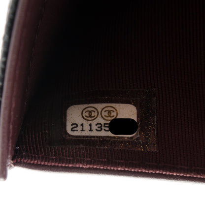 Chanel Caviar Quilted Compact French Flap Wallet Black 7 of 7