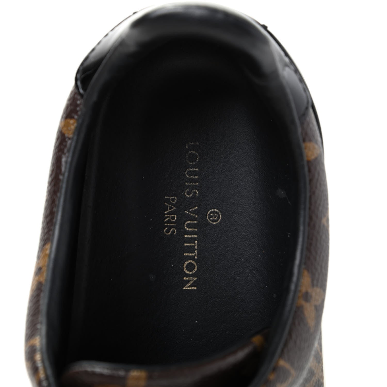 Louis Vuitton Patent Monogram Frontrow Sneakers 39 7 of 13