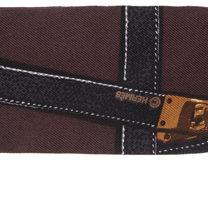 Hermes Silk Tres Kelly Twilly 3 of 5