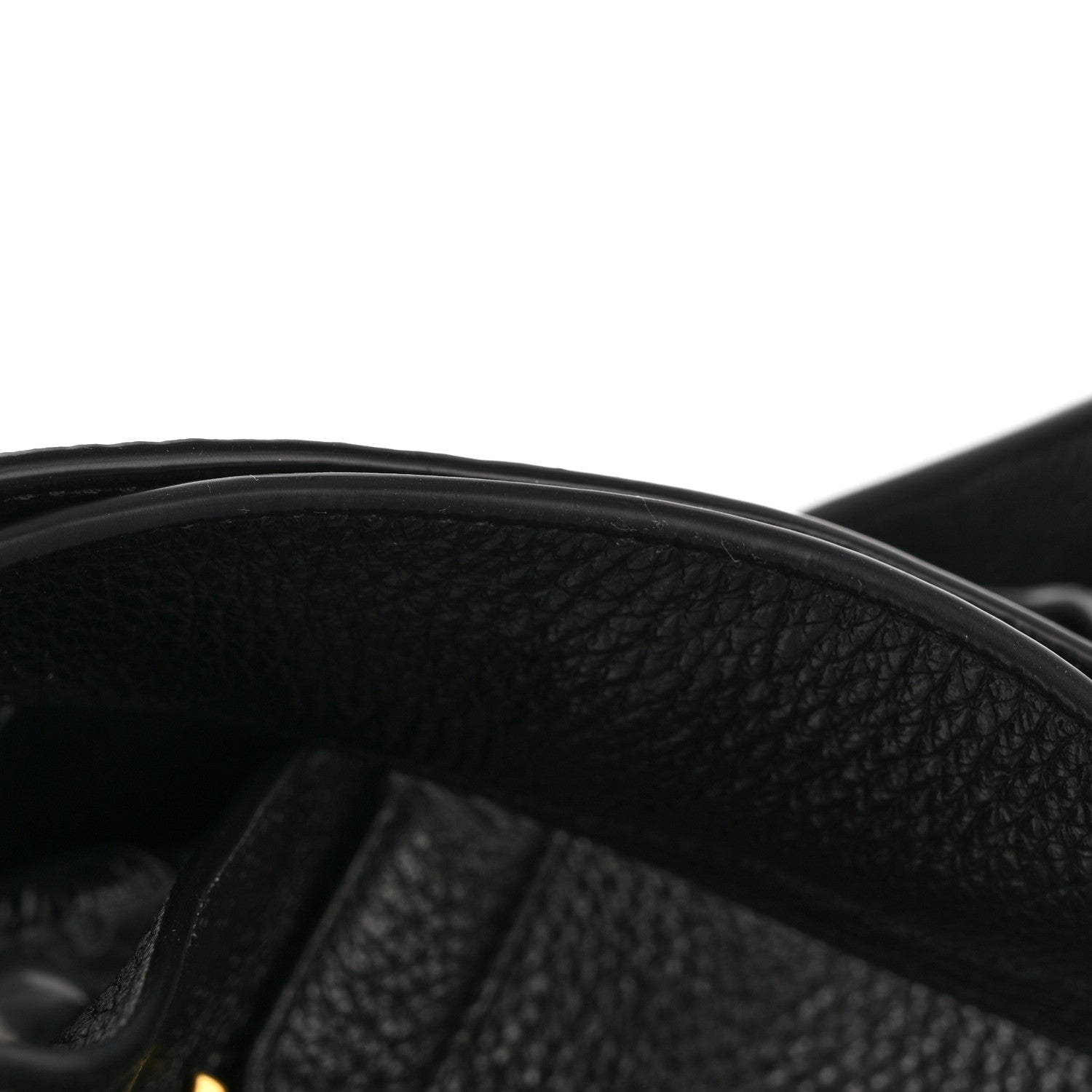 Saint Laurent Grained Deerskin Bea Tote Black 11 of 11