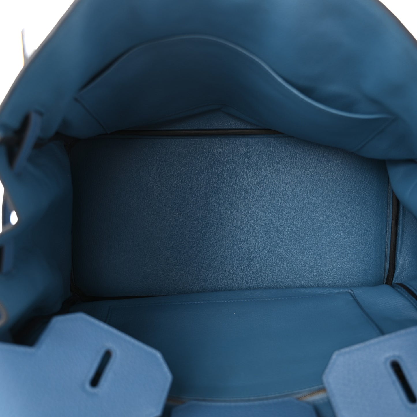 Togo Birkin 35 Bleu Agate