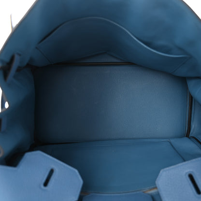 Hermes Togo Birkin 35 Bleu Agate 5 of 10