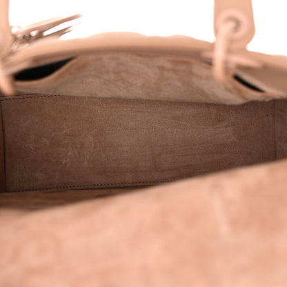 Christian Dior Ultra Matte Calfskin Cannage Medium Lady Dior Beige 5 of 18