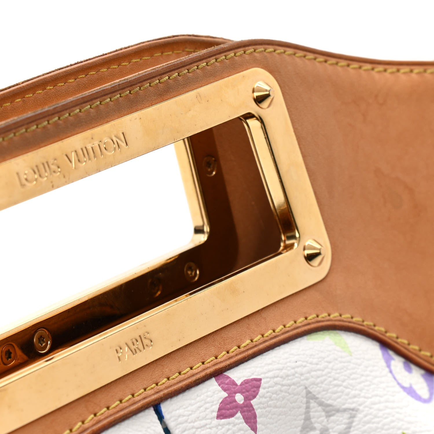Louis Vuitton Monogram Multicolor Judy GM White 13 of 15