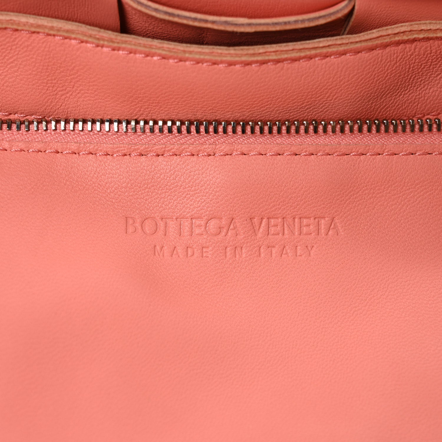Bottega Veneta Lambskin Maxi Intrecciato Cassette Crossbody Bag Tangerine 6 of 10